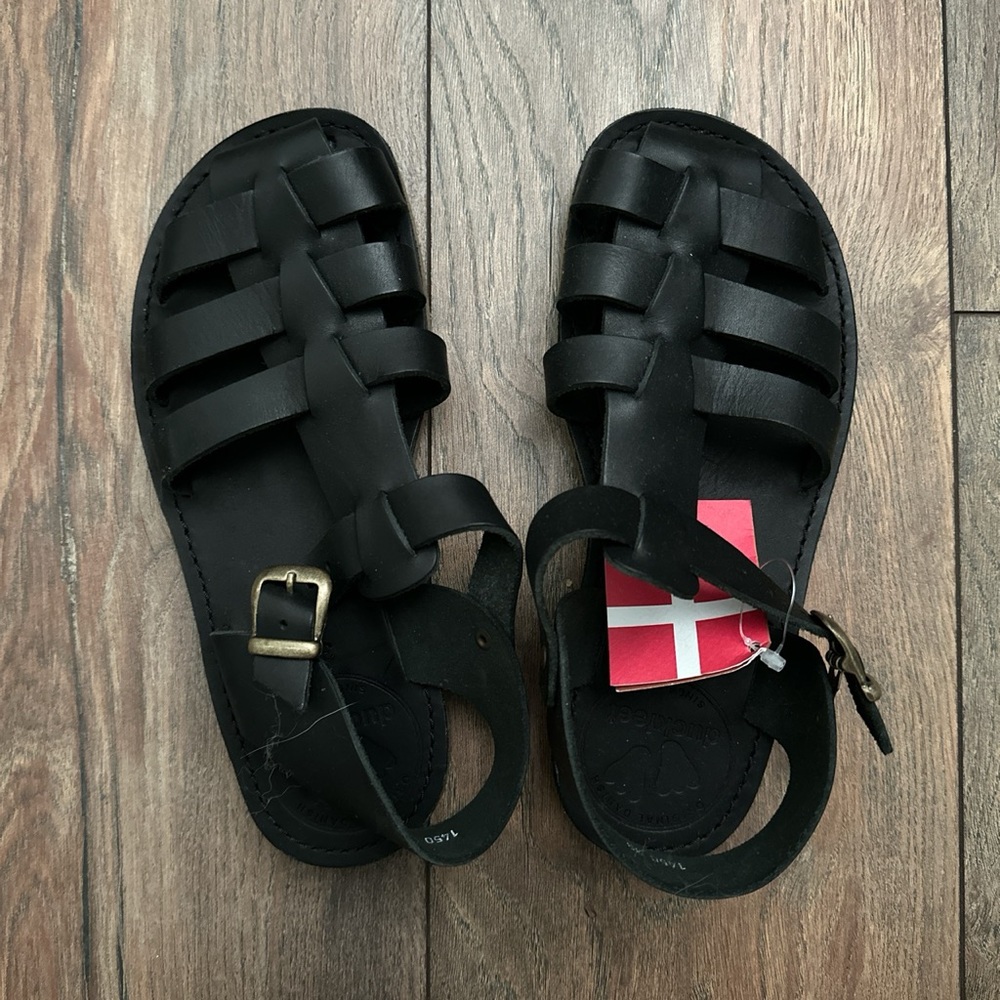 Duckfeet Ringkøbing in Black Size 38